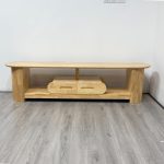 MOLY 180cm Solid Wood TV Cabinet-Natural - Image 8