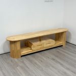 MOLY 180cm Solid Wood TV Cabinet-Natural - Image 6