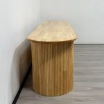 MOLY 180cm Solid Wood TV Cabinet-Natural - Image 5