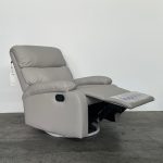 NEVA PU Leather Recliner Sofa-Grey - Image 7