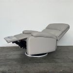 NEVA PU Leather Recliner Sofa-Grey - Image 4