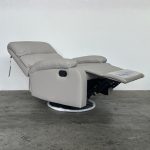 NEVA PU Leather Recliner Sofa-Grey - Image 3