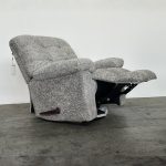 POUF Soft Dimity Fabric Recliner Sofa-Grey - Image 5
