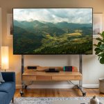 RIFT 100cm Solid Wood Mobility TV Cabinet - Image 3