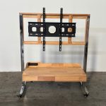 RIFT 100cm Solid Wood Mobility TV Cabinet - Image 9