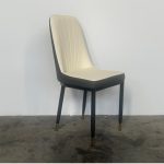ROSELLE PU Dining Chair-Cream - Image 5