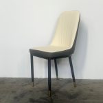 ROSELLE PU Dining Chair-Cream - Image 6