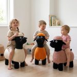 SHAUN The Sheep Kids Plush Stool-3 Colors - Image 3