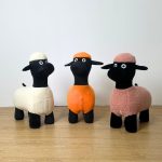 SHAUN The Sheep Kids Plush Stool-3 Colors - Image 8