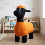 SHAUN The Sheep Kids Plush Stool-3 Colors - Image 6