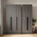 SHEILA 2 & 3 Door Wardrobe-Grey Oak