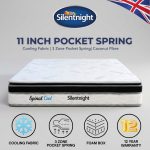 Silentnight SPINAL COOL 11 Inch Pocket Spring Mattress