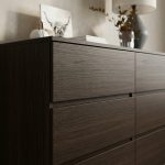 VESTA Premium Grade 6 Drawer Chest-Brown - Image 5