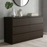 VESTA Premium Grade 6 Drawer Chest-Brown - Image 2