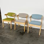 ZIDANCE Wooden Dining Chair-3 Colors - Image 5