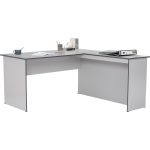 ECON 150cm L Shaped Working Desk-Grey - Image 4