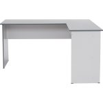 ECON 150cm L Shaped Working Desk-Grey - Image 5