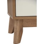 HIRADO 1 Drawer Bedside Table-Oak - Image 8