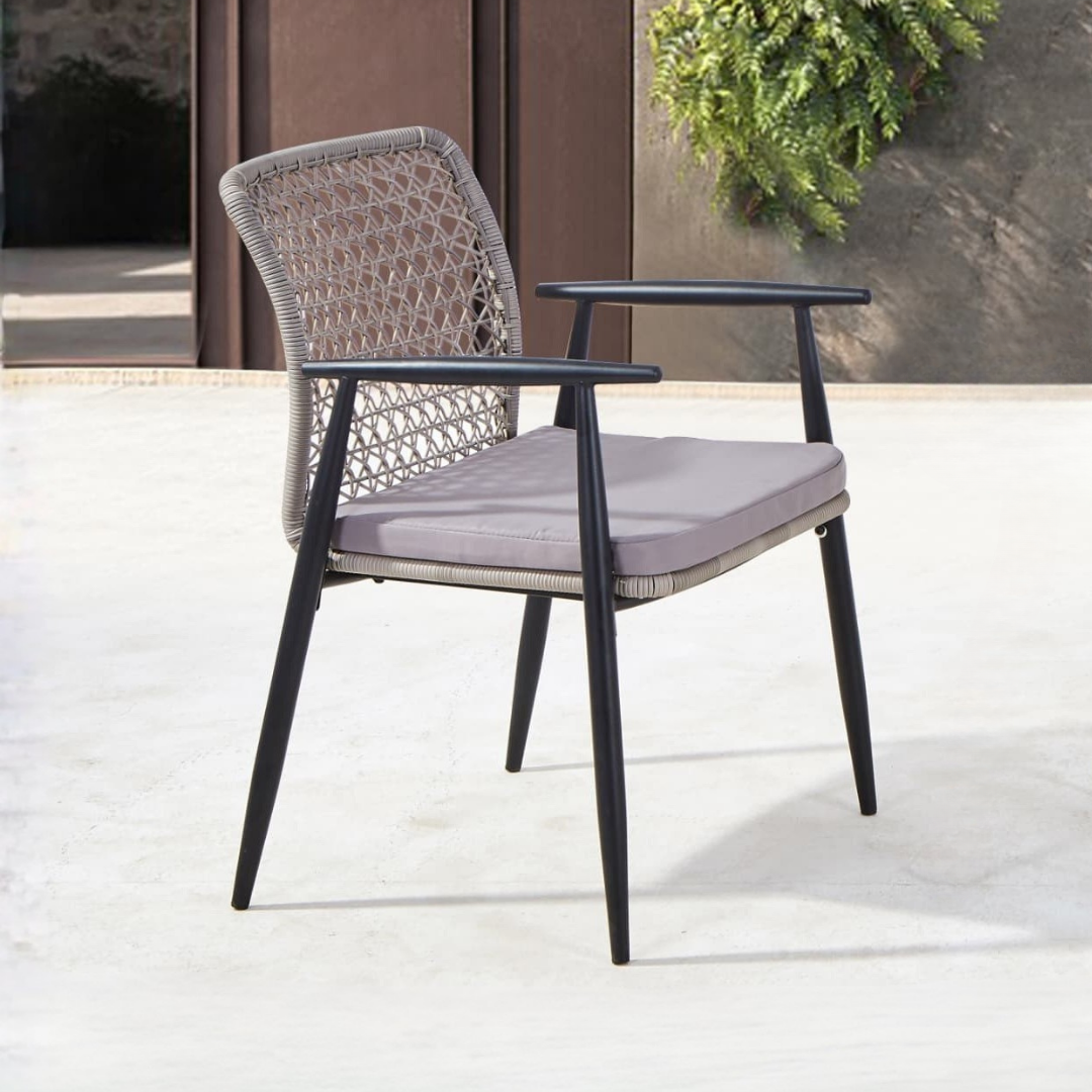 EDWD5693&5694-1 EDWD5693(AC-PRGY)S000BC Garden Chair - Image 1