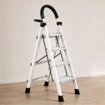 LAD48 Space Saver Ladder-White